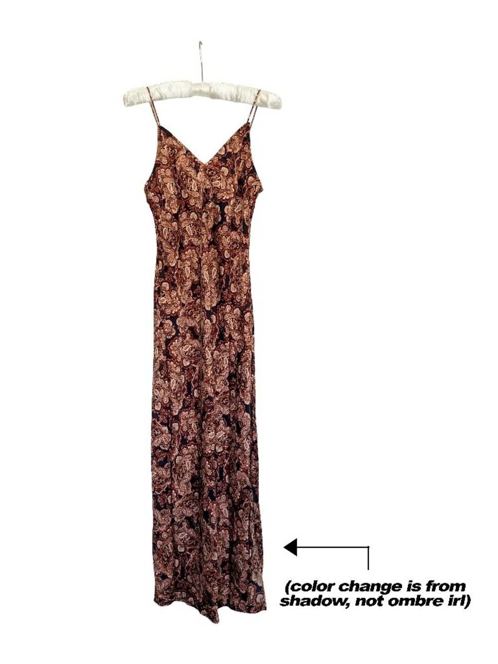 Nili Lotan x Target Black & Brown Paisley V-Neck Maxi Slip Dress Size XXS